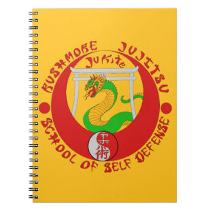 Cuaderno del jiu-jitsu de Rushmore Jukite