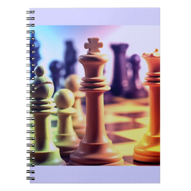 Cuaderno del juego de ajedrez (Frente)