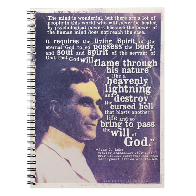 Cuaderno del lago john G (Frente)