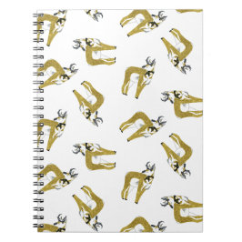 Cuaderno del lanzamiento del antílope