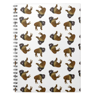 Cuaderno del lanzamiento del búfalo