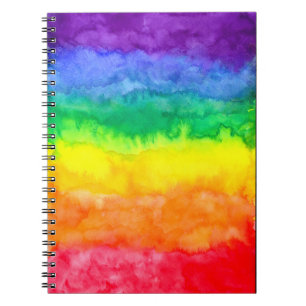 Cuaderno del lavado del arco iris