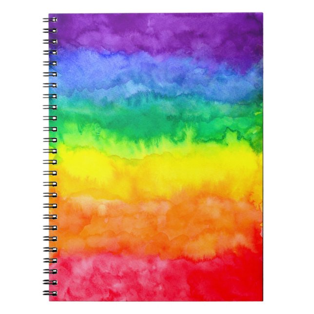 Cuaderno del lavado del arco iris (Frente)