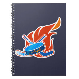 Cuaderno del logotipo de los ángeles