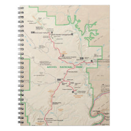 Cuaderno del mapa de los arcos