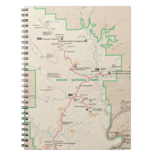 Cuaderno del mapa de los arcos