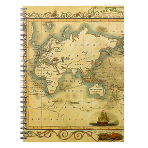 Cuaderno del Mapa del Mundo Antiguo