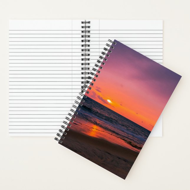 Cuaderno del Mar y la Puesta de Sol (Interior)