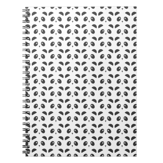 Cuaderno del modelo de la panda (Frente)