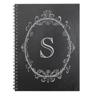 Cuaderno del monograma, cuaderno inicial, pizarra