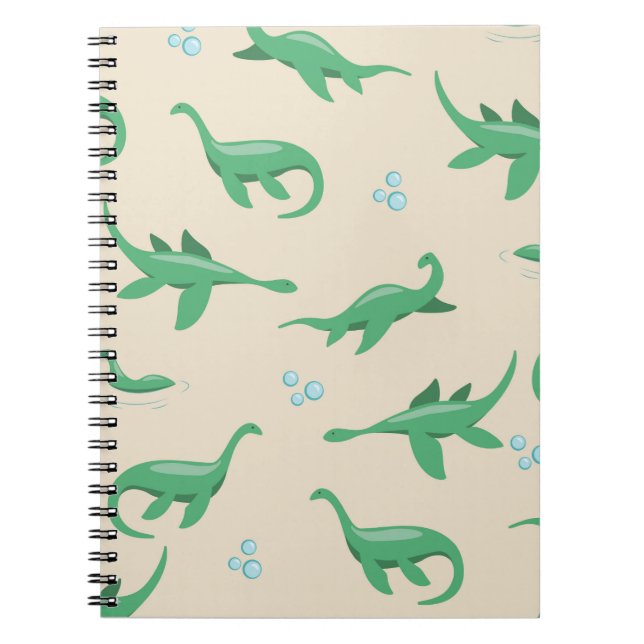 Cuaderno del Monstruo del Lago Ness Criptid Cute (Frente)