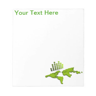 Cuaderno del mundo del mapa