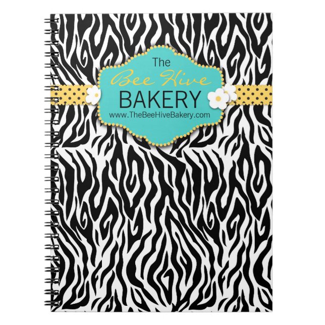 Cuaderno del negocio de la abeja del cumpleaños (Frente)