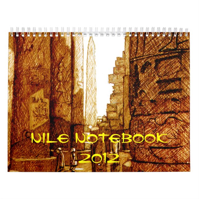 Cuaderno del Nilo - calendario (Tapa)