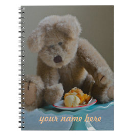 Cuaderno del oso de peluche