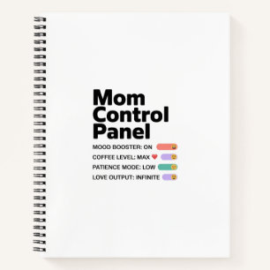 Cuaderno del Panel de Control de Mamá   Revista di