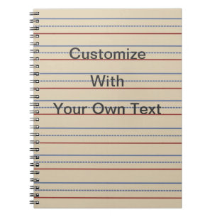 Cuaderno del papel de escuela primaria