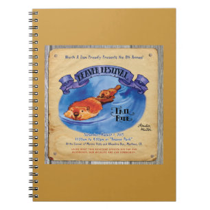 Cuaderno del paseo de la cola del festival del