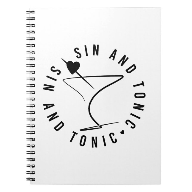 Cuaderno del pecado y del tónico (Frente)