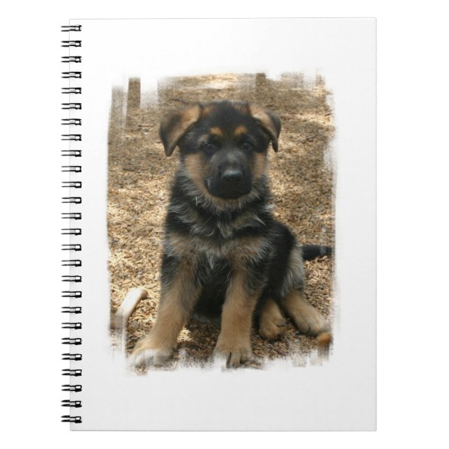 Cuaderno del perrito del pastor (Frente)