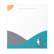 Cuaderno del perro azul