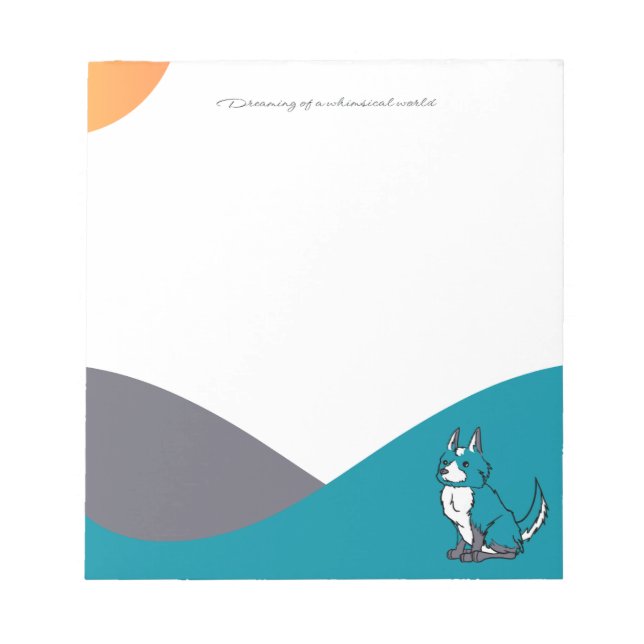 Cuaderno del perro azul (Frente)