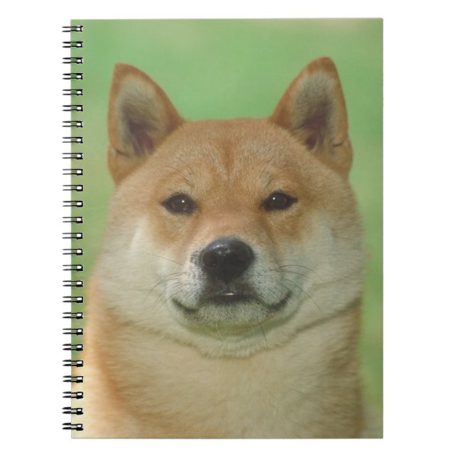 Cuaderno del perro de Shiba Inu (Frente)