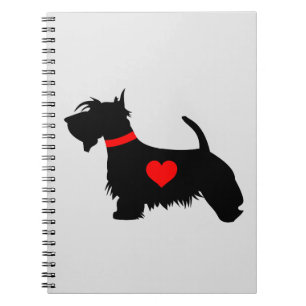 Cuaderno del perro del escocés