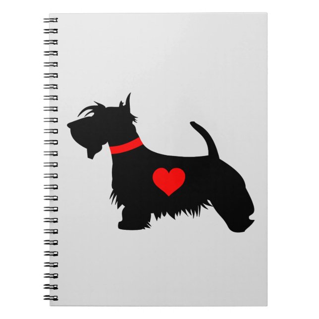 Cuaderno del perro del escocés (Frente)