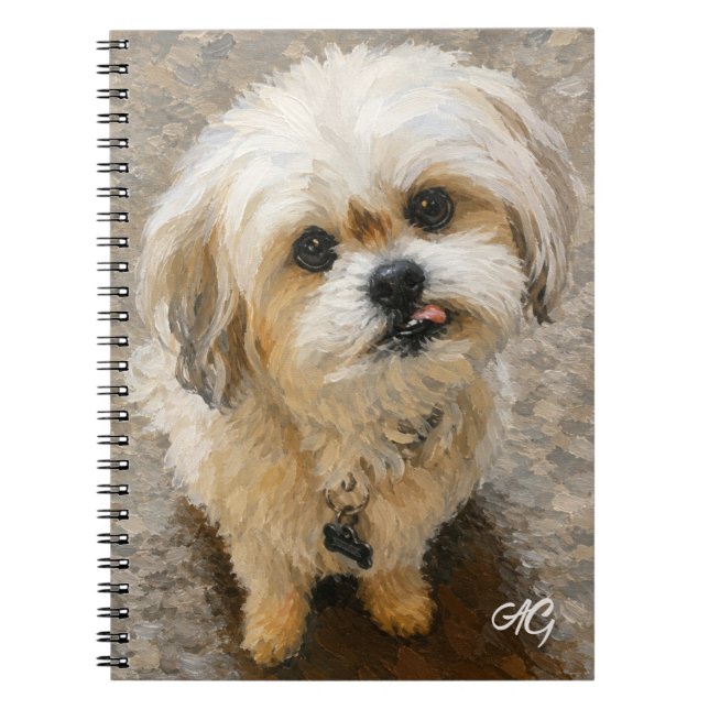 Cuaderno del perro Malshi (Frente)