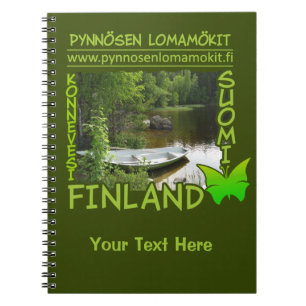 Cuaderno del personalizado de Pynnösen Lomamökit