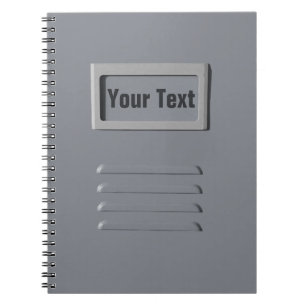 Cuaderno del personalizado del gabinete de fichero