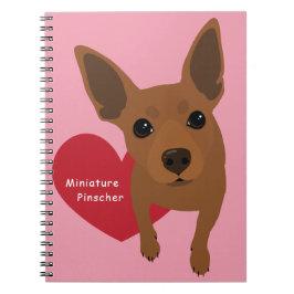 Cuaderno del Pinscher miniatura