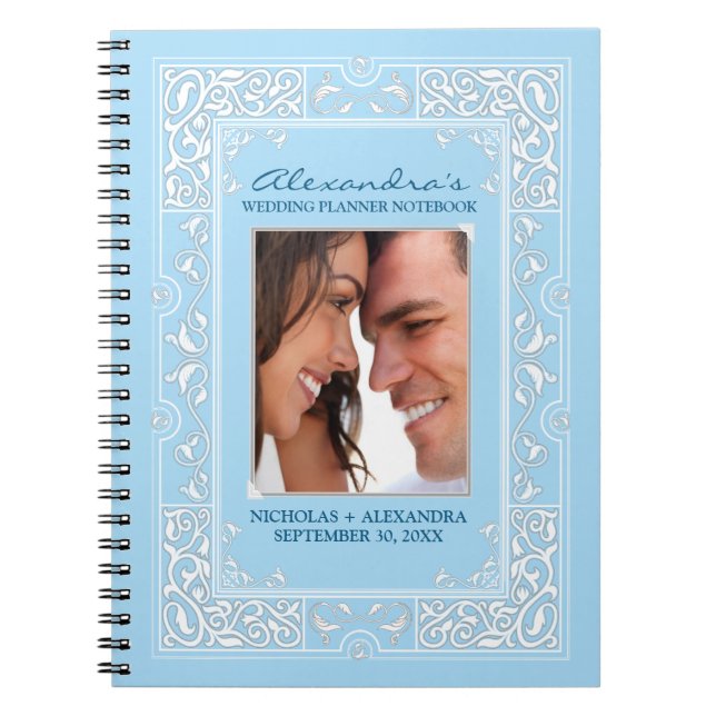 Cuaderno del planificador de la boda de la novia (Frente)