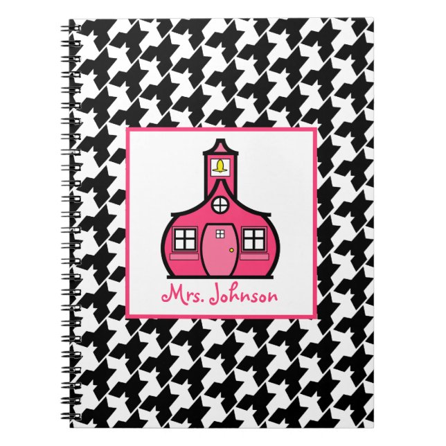 Cuaderno del profesor de Houndstooth (Frente)