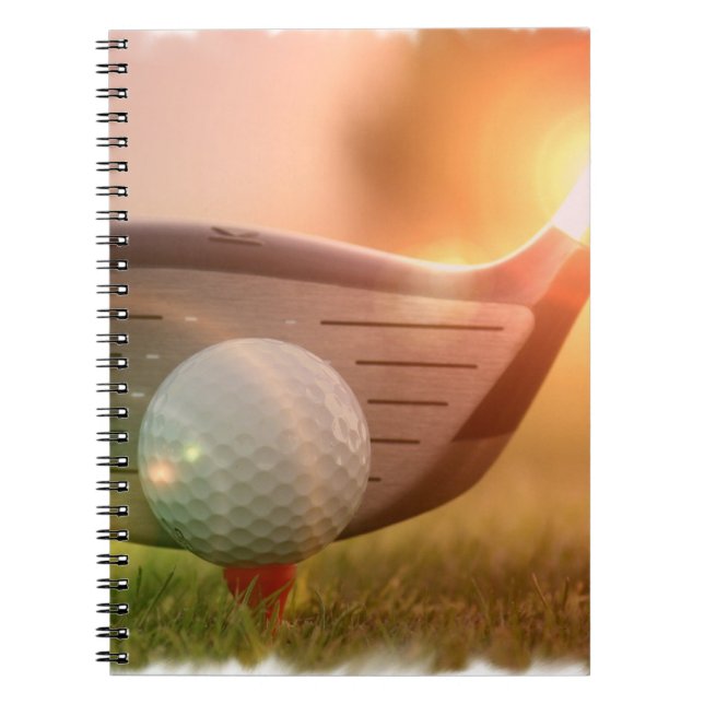 Cuaderno del Putter del golf (Frente)