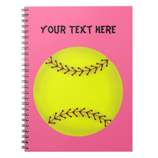 Cuaderno del softball de Fastpitch