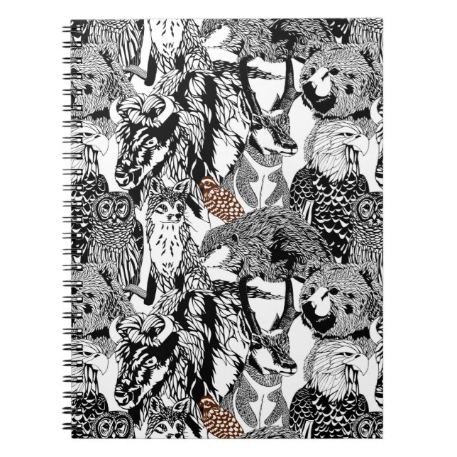 Cuaderno del Soporte-hacia fuera de la codorniz (Frente)