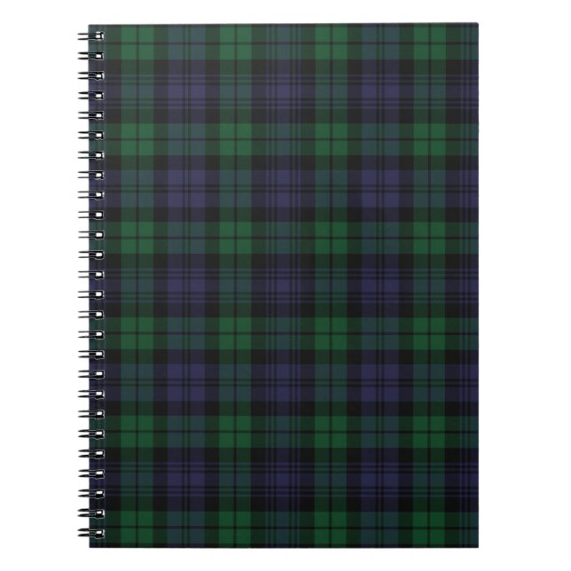 Cuaderno del tartán de Campbell del clan (Frente)