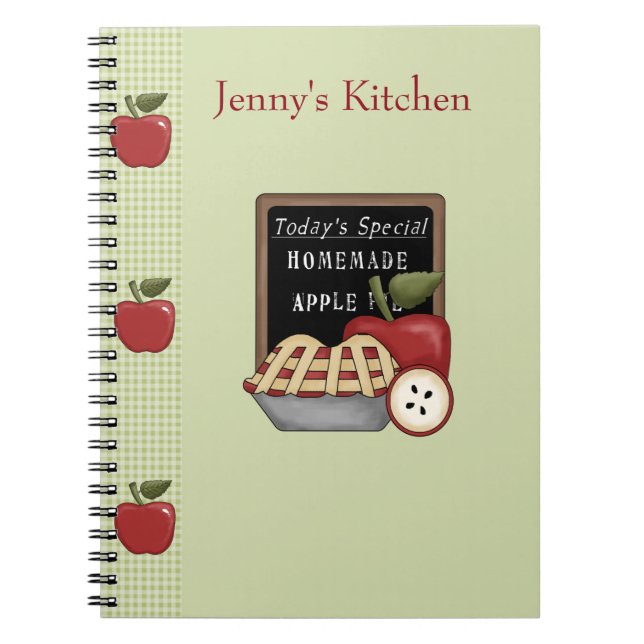 Cuaderno del tema de Apple (Frente)