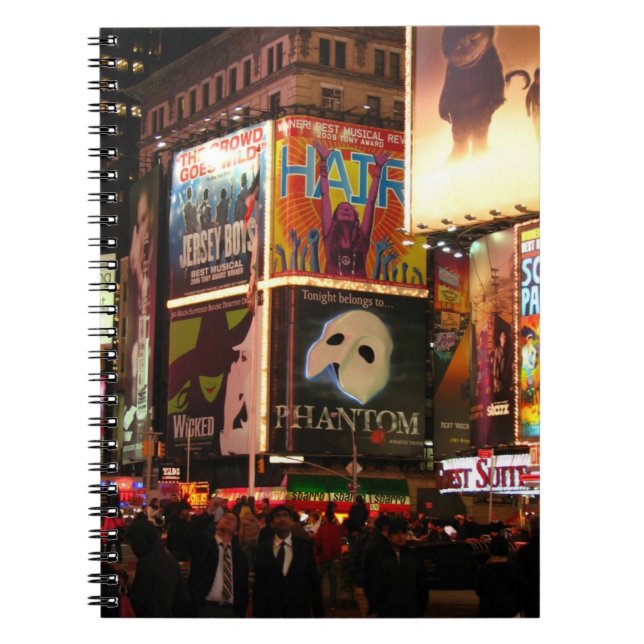 cuaderno del Times Square (Frente)