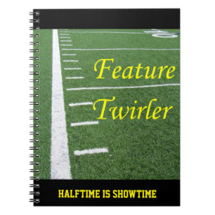 Cuaderno del Twirler de la característica