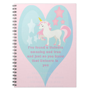 Cuaderno del unicornio