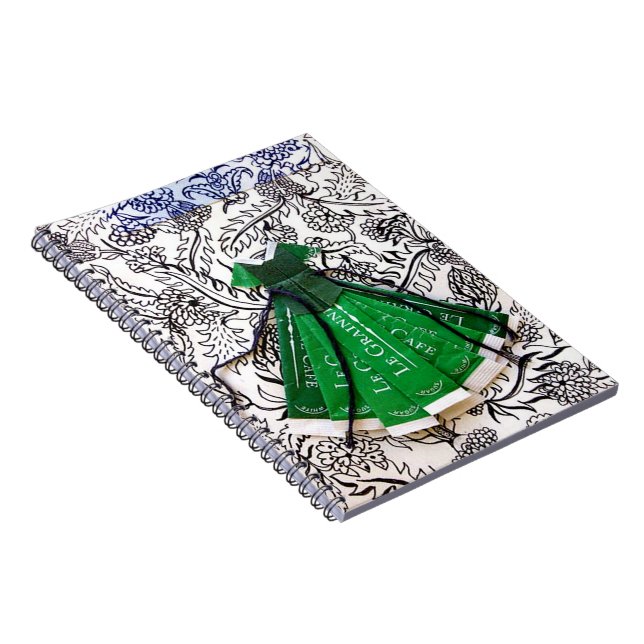 cuaderno del vestido del café (Lado Derecho)