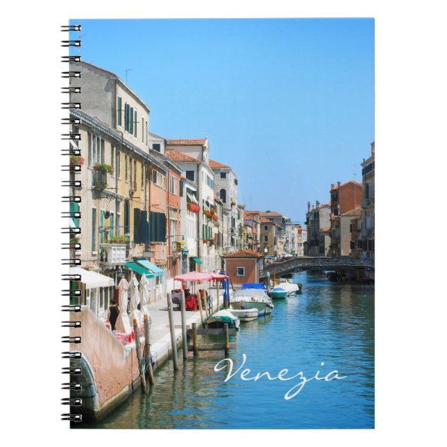 Cuaderno del viaje de Venecia (Frente)