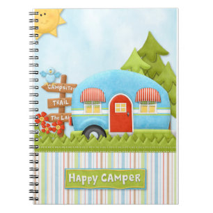 Cuaderno del viaje del campista contento