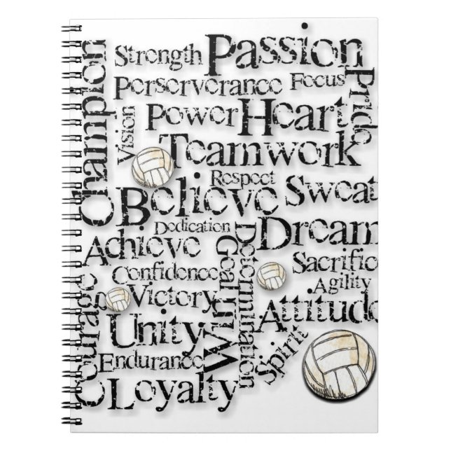 Cuaderno del voleibol (Frente)