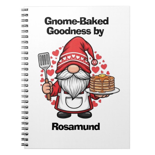 Cuaderno Delantal con Estampado Total (Frente)