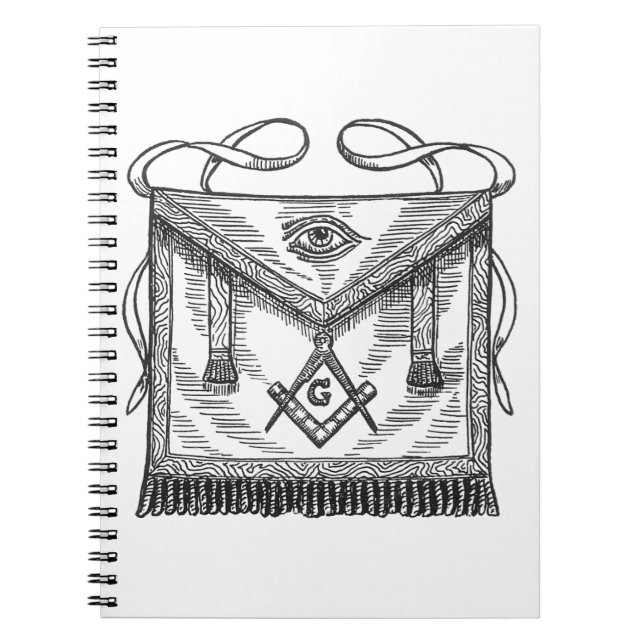 Cuaderno Delantal masónico (Frente)