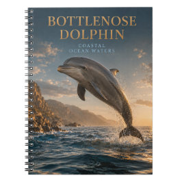 Cuaderno Delfín de Nariz de Botella ANIMALES del Océano Cos